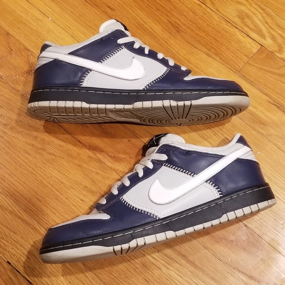 🔥Rare🔥 Nike Dunk Low "Baseball Pack" NYY ⚾️ - Picture 4 of 8